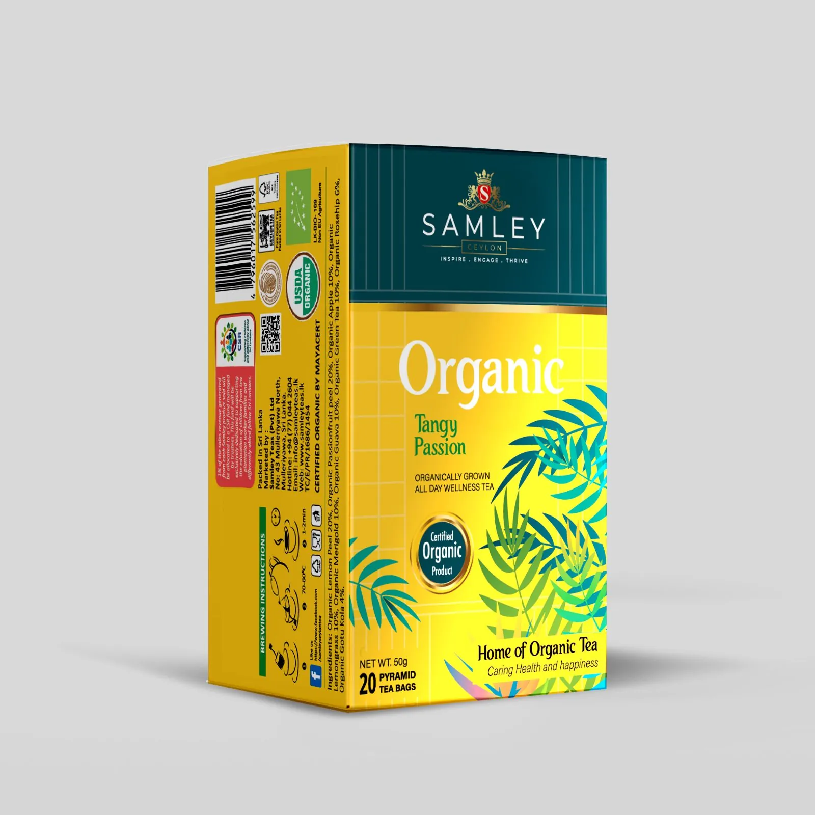 Tangy Passion 20 Pyramid Tea Bags